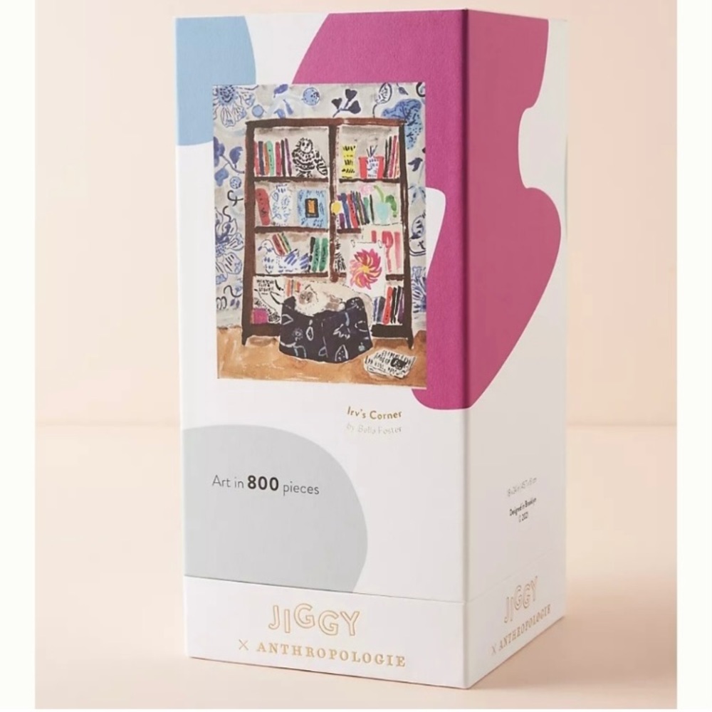 Jiggy x Anthropologie Puzzle Set - Irv's Corner 800 piece puzzle
